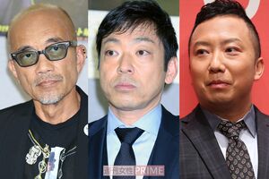 (左から)竹中直人、香川照之、市川猿之助