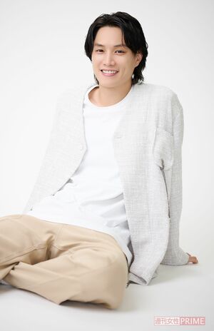 鈴木伸之　撮影／渡邉智裕　ヘアメイク／下川真矢　スタイリスト／中瀬拓外