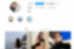 侍ジャパン選手との交際が噂される女性のインスタグラム