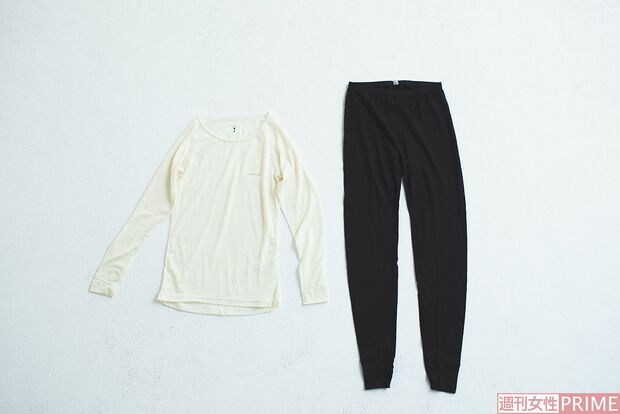 保湿性と吸湿性が高いインナーは、着ぶくれ防止のマストアイテム