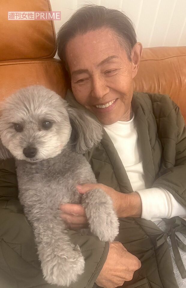 家では加トちゃんとゆっくりと、外ではピラティスで身体と向き合う時間を持つ。このバランスがちょうどいいです　撮影／加藤綾菜