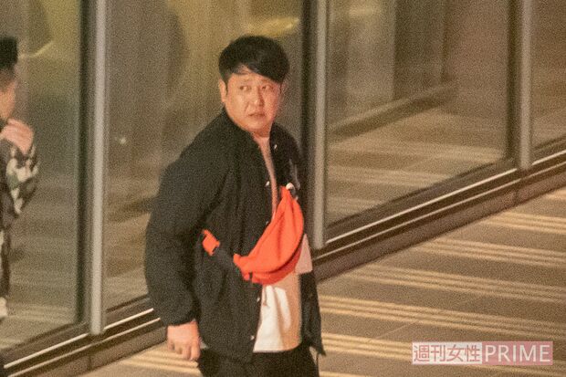 激励会に参加した東京ダイナマイト松田大輔