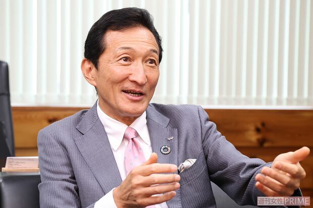 渡邉美樹氏　撮影／近藤陽介