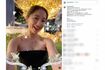 美しいデコルテが露わになったドレスに身を包む堀田真由(本人のインスタグラムより)
