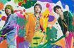 カラフルな衣装で垢抜けた印象になったMrs. GREEN APPLE(公式ホームページより)
