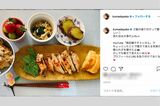 料理については「見た目は大事だよね」という（熊田曜子のインスタグラムより）