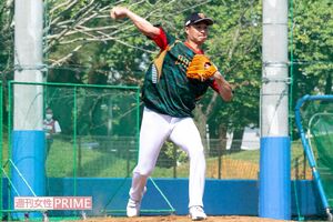 チーム練習に初参加した『ティモンディ』の高岸宏行