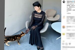 安倍晋三元首相の国葬に“シースルーの喪服”に参加して炎上した過去も（三浦瑠麗のインスタグラムより）