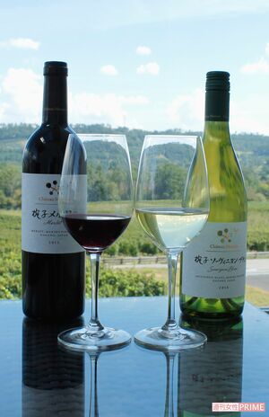 赤・白の「シャトー・メルシャン」