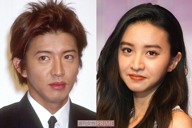 左から30歳のころの木村拓哉（2003年）、Koki,