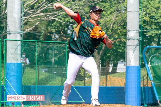 チーム練習に初参加した『ティモンディ』の高岸宏行