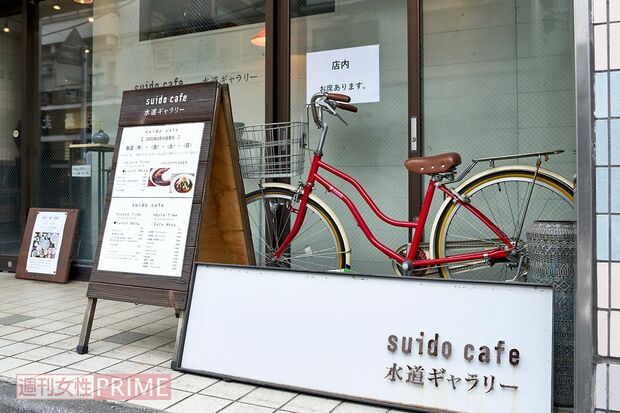 現在も酢飯屋に併設されたギャラリーやカフェは引き継がれて運営されている　撮影／伊藤和幸