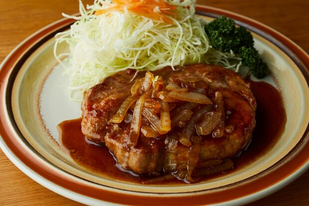 スタミナポークソテー(撮影/鈴木泰介)