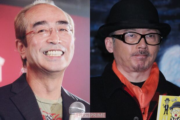 （左から）志村けん、田代まさし