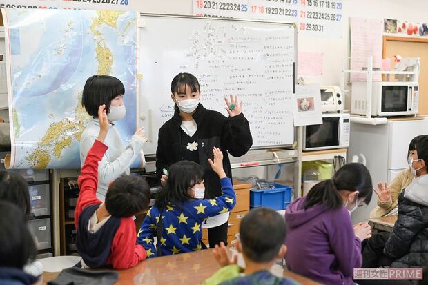 お雑煮作りの計画中（撮影／渡邉智裕） 　