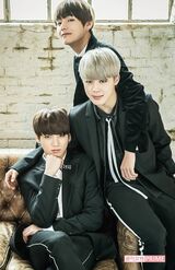 上からV、JIMIN、JUNG KOOK　撮影／週刊女性写真班