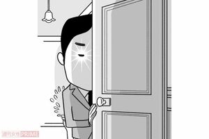 「執事は見た！」（イラスト／上田惣子）