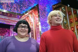 2015年の『M-1グランプリ』決勝に進出したメイプル超合金の2人