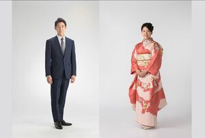 絢子さま・守谷慧さん、おふたりの写真