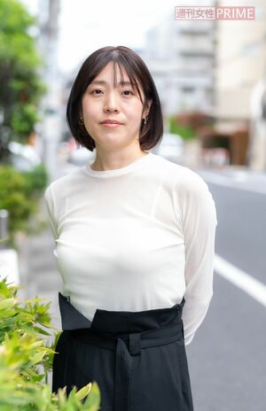 島本理生さん 撮影/佐藤靖彦