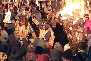秋田県男鹿のなまはげ柴灯まつり　撮影／編集部