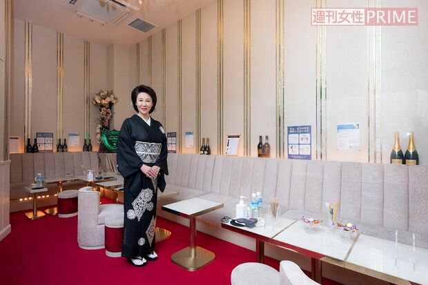 『Nanae』の店内で