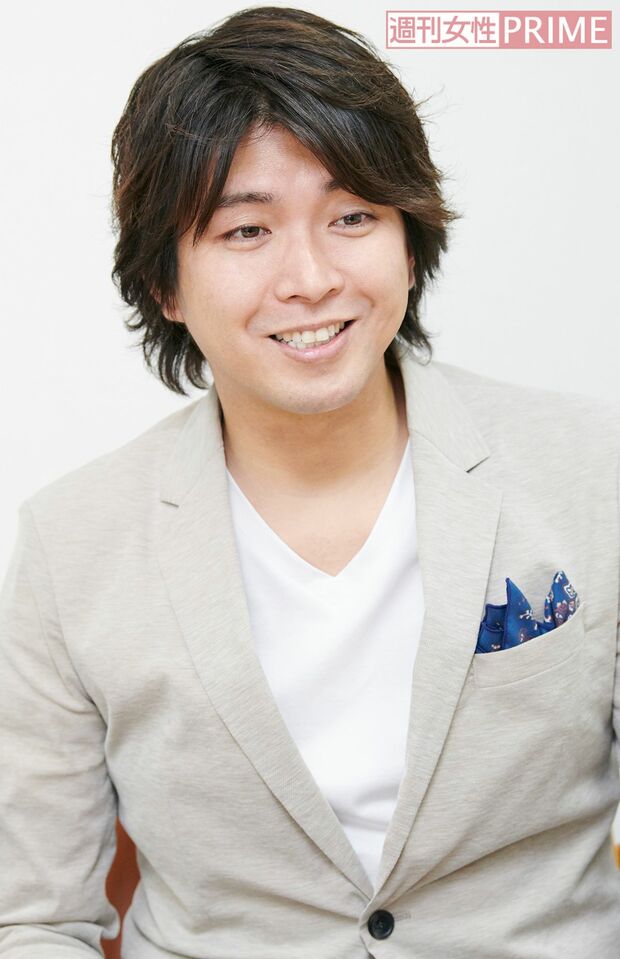 「取材の直前まで日比谷公園で家族みんなで遊んでいて、妻が車で送ってくれました」と話す宮崎謙介