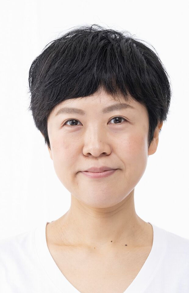 （4）パッと力を抜き、口を閉じる