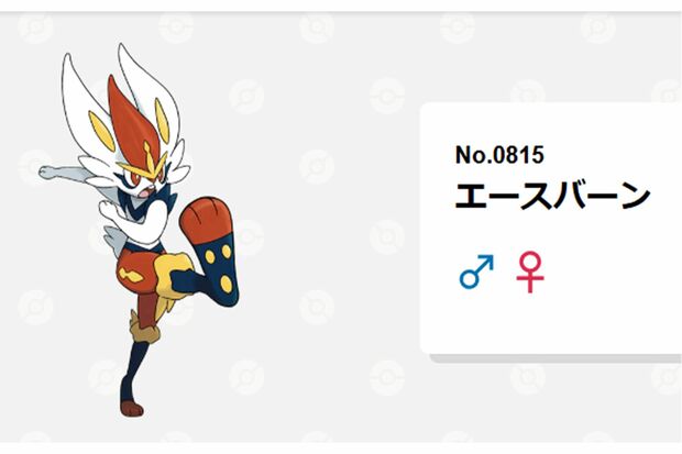 巨人の『パートナーポケモン』ヒバニーは進化するとストライカーに（ポケモン公式サイトより）