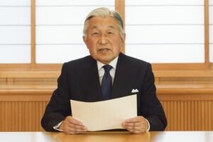 美智子さまがお近くにお控えになるなか、お気持ち発表の収録に臨まれる陛下