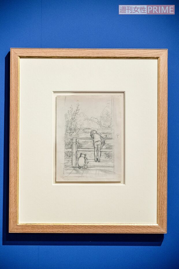 オブジェにもなっている風景の原画　撮影／齋藤周造