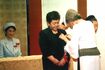 2007年、当時日本赤十字社名誉総裁を務められていた美智子さまからフローレンス・ナイチンゲール記章を授与された