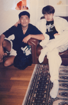 親友のキミツこと清水さん(右)と歌川さん