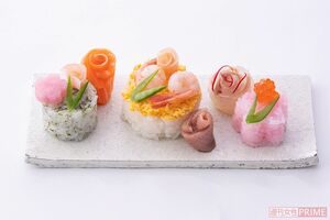 “おいしい花”が百花繚乱!「花ずし」調理/みないきぬこ スタイリング/中村弘子 撮影/廣瀬靖士