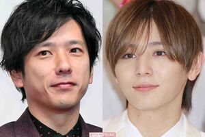 左から二宮和也、山田涼介