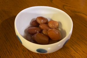 奥様特製「金時豆の煮物」