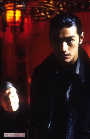 映画『不夜城』ロケに挑む金城武