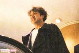 2017年、ほろ酔い加減で2次会に向かうムロ。騒いでいたが人気者だった