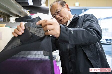 スポーツシューズ職人『M.Lab』三村仁司さん　撮影／齋藤周造