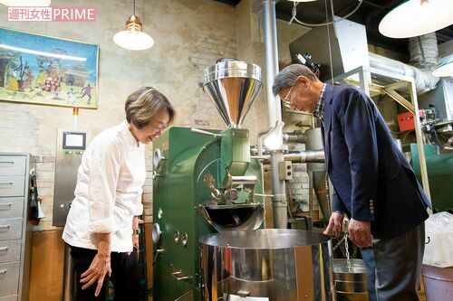 隅々まで磨き上げられた焙煎工場。田口夫妻の豆への愛情は限りない　撮影／伊藤和幸