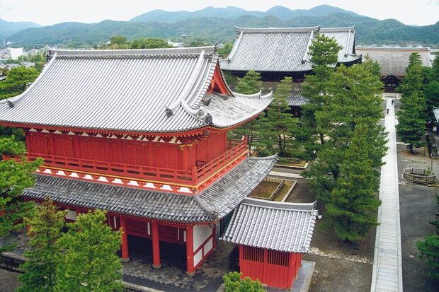 京都市右京区にある臨済宗妙心寺派の大本山の妙心寺