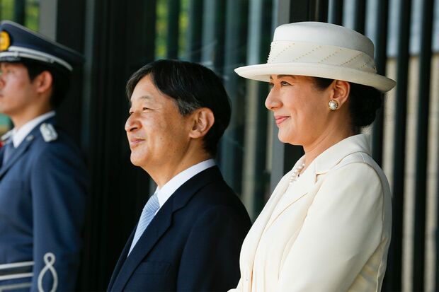 令和元年5月令和初の国賓として来日したトランプ米大統領夫妻（当時）をお出迎えになる天皇陛下と雅子さま