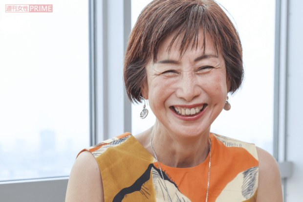 人間関係も断捨離しているやましたさん。まさに断捨離の“伝道師”（撮影／吉岡竜紀）