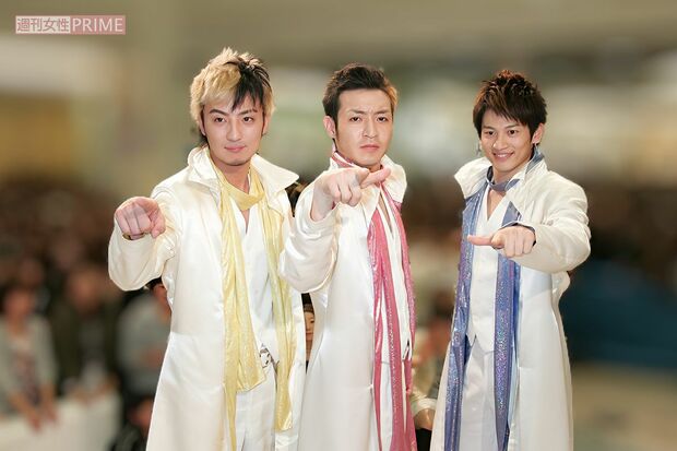 おバカキャラの代表的存在だった「羞恥心」。左から上地雄輔、つるの、野久保直樹