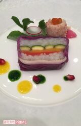 12月25日のメニューにはホタテのポワレやクスクスも