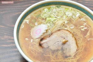 ラーメンのスープはかつお節がベース