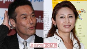 東国原英夫(左)と三原じゅん子(右)