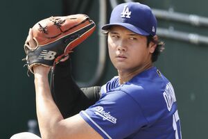 大谷翔平　写真／共同通信社