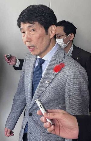 山本一太知事の小川晶氏批判が同情票を呼んだか(写真は共同通信)