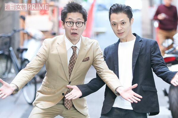 左・たける、右・ショーゴ　撮影／吉岡竜紀